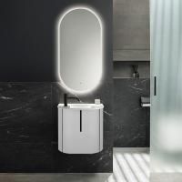 BURGBAD LAVO 2.0 Комплект мебели 530х350х492 мм., с 1 отверстием для смес/ слева, 1 дверь, раковина белая Velvet, ручка черная, цвет белый глянцевый BURGBAD LAVO 2.0 Комплект мебели 530х350х492 мм., с 1 отверстием для смес/ слева, 1 дверь, раковина белая Velvet, ручка черная, цвет белый глянцевый