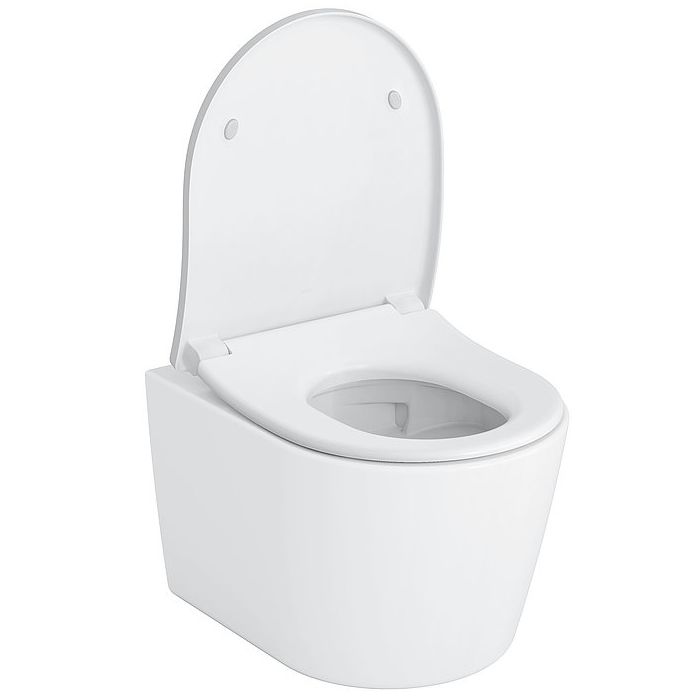 TOTO RP Унитаз укороченный подвесной 490*380*335 мм, без сиденья TC613G, TORNADO, Cefiontect, смыв 4,5л ,цвет: белый