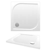 Мраморный поддон Alpen Fides 800x800 APS0080 цвет белый