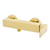 KVANT GOLD Смеситель для душа моноком. внешний, выход M1/2" (ручка управления сбоку), золото