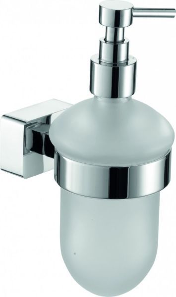 Sanibano Argos, настенный стеклянный дозатор, цвет хром