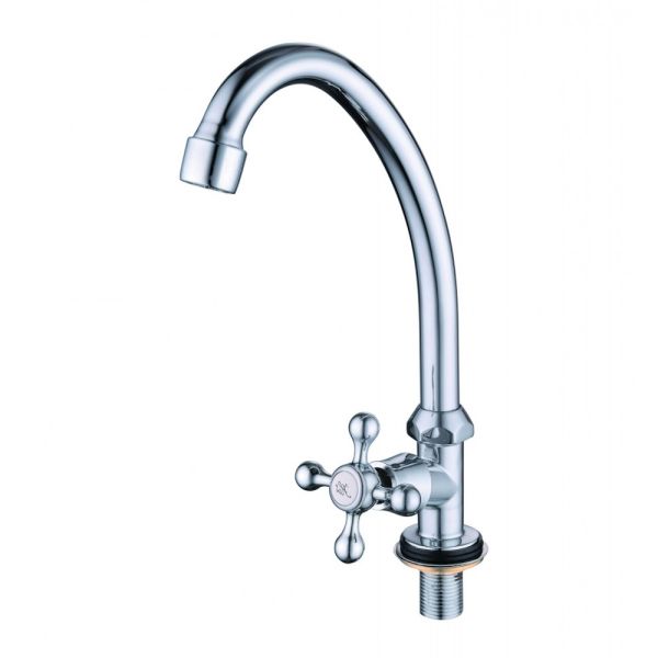 Кран на одну воду D-Lin D151911-1, хром