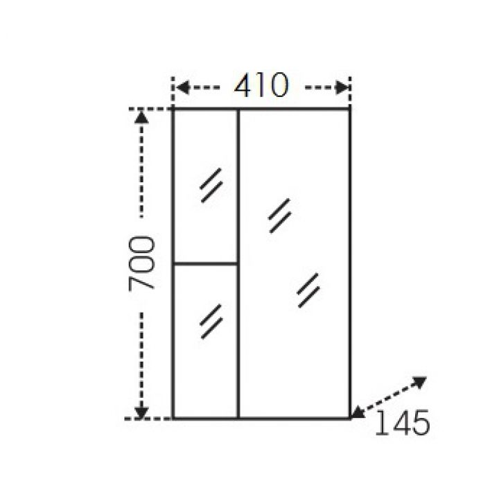 Зеркало "Ника-400" фацет, лев