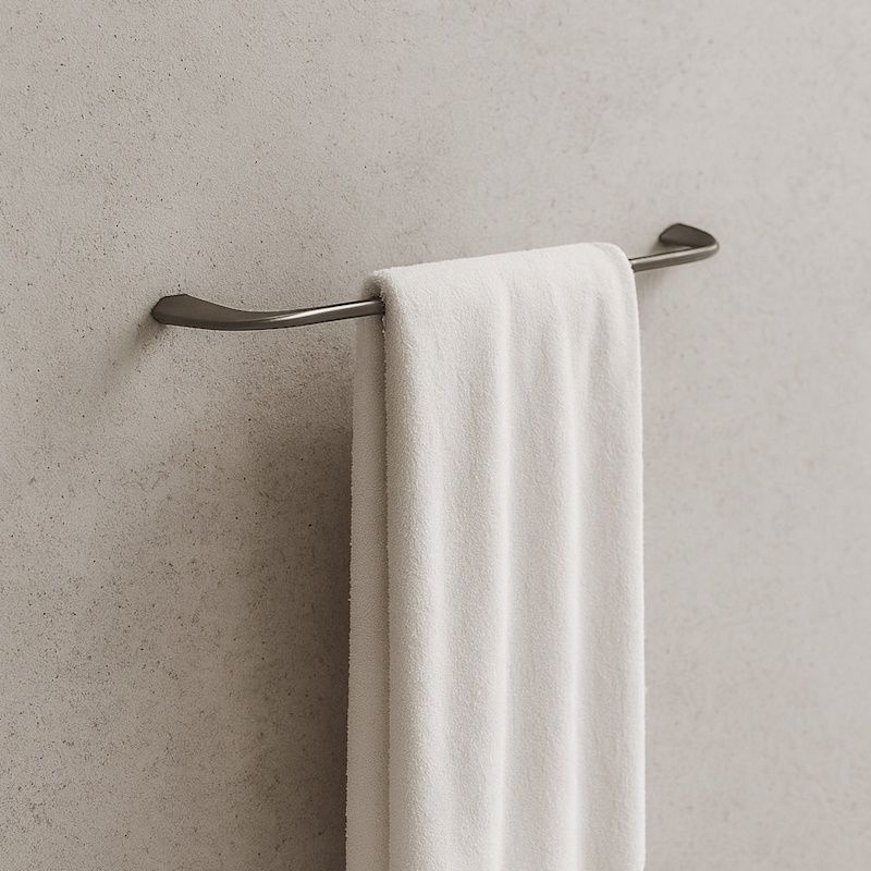 Полотенцедержатель Knotlor SB103GM, оружейная сталь