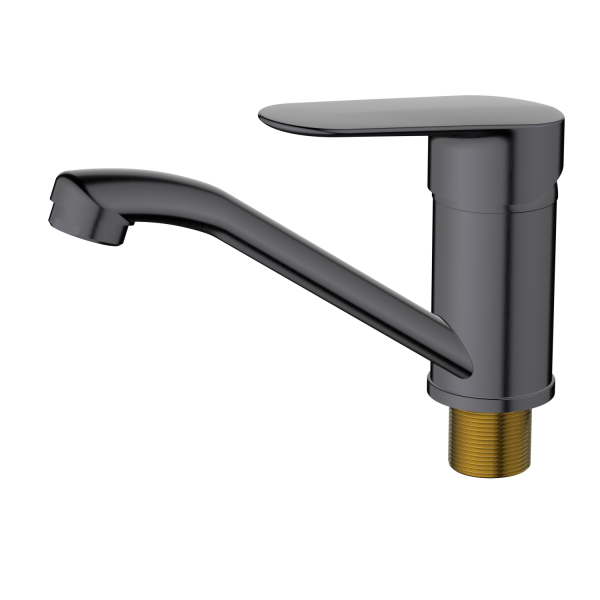 Смеситель для раковины HAIBA оружейная сталь (HB45796-3)