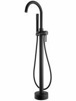 Смеситель ABBER Wasser Kreis AF8116B напольный, черный матовый Смеситель ABBER Wasser Kreis AF8116B напольный, черный матовый