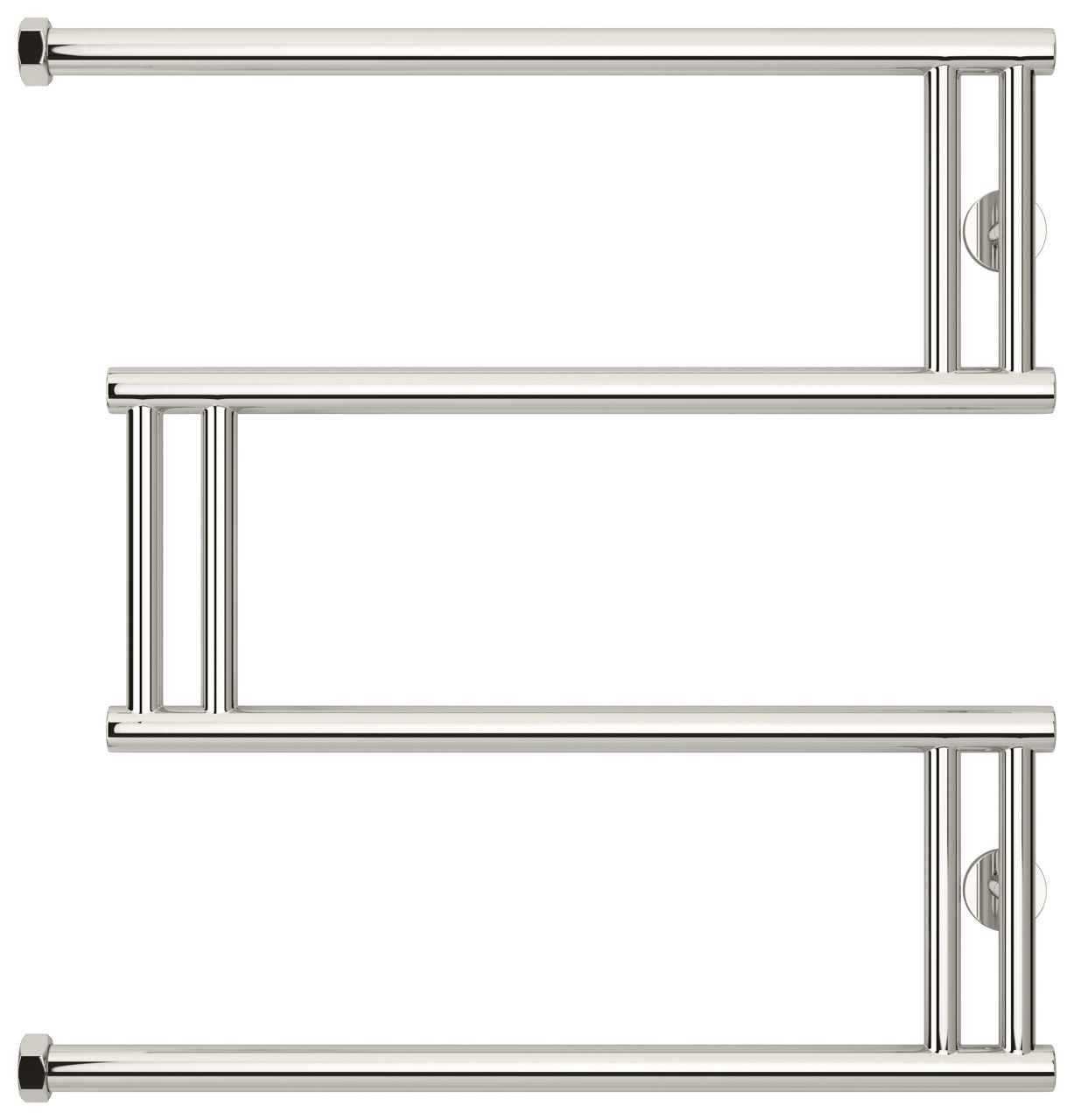 Полотенцесушитель водяной High-Tech model "M+" 600х600 (Без покрытия)