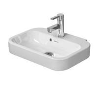 DURAVIT Happy D.2  Раковина 50х36 см, с 1 отв под смеситель,со слив переливом, цвет белый. DURAVIT Happy D.2  Раковина 50х36 см, с 1 отв под смеситель,со слив переливом, цвет белый.