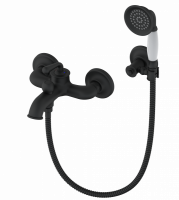 Смеситель для ванны с душем WONZON & WOGHAND STEAM, Черный матовый (WW-88639008-MB) Смеситель для ванны с душем WONZON & WOGHAND STEAM, Черный матовый (WW-88639008-MB)