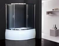 Душевая штора Royal Bath RB 150ALP-C-CH (хром/6мм матовое)