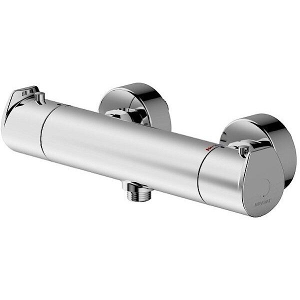 Смеситель для душа Bravat Nizza F9353387CP-01-RUS с термостатом Хром