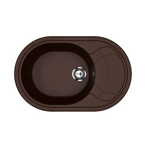 Кухонная мойка Ulgran U-610-345, шоколад