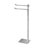 Stella Bamboo Quadro Полотенцедержатель напольный для 2 полотенец 1062 цвет: хром Stella Bamboo Quadro Полотенцедержатель напольный для 2 полотенец 1062 цвет: хром