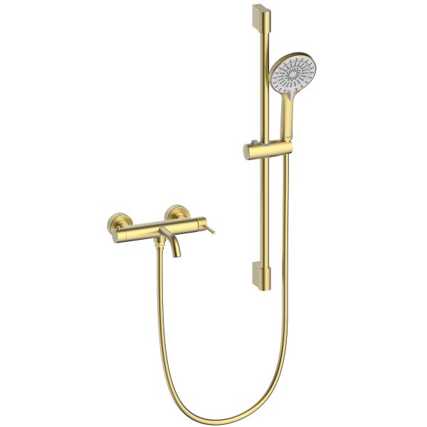 Смеситель Lemark Beluga для ванны (LMF-8022B-BRLG)