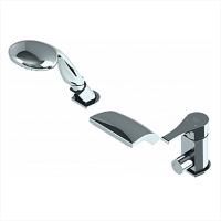 Смеситель на борт ванны GPD Atros Mak67 Хром