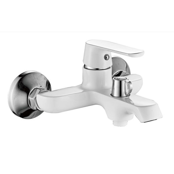 Смеситель для ванны Haiba HB60804, белый