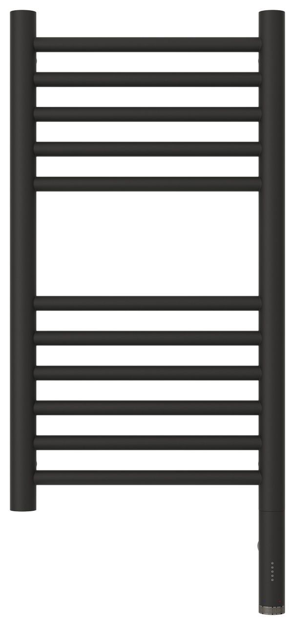 Полотенцесушитель электрический "БОГЕМА 3.0" прямая 600х300 / МЭМ правый (Тёмный титан муар)