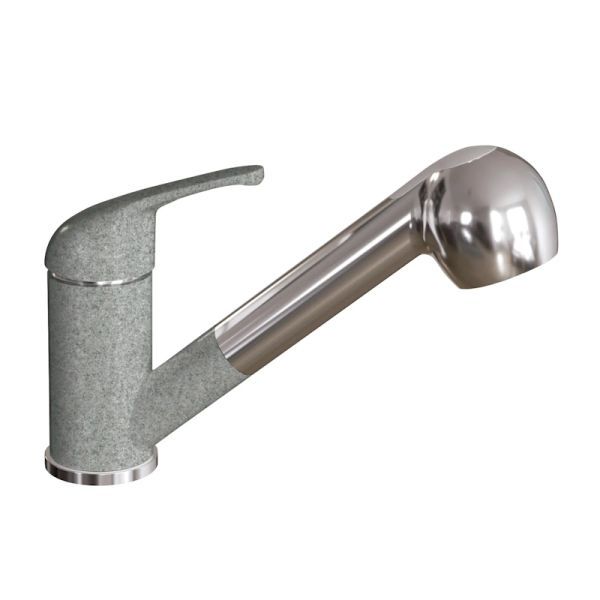 Смеситель для кухни с выдвижным изливом Dr. Gans Соната 319.04L.1223.409, базальт