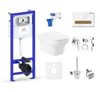 Комплект 10 в 1 Lavinia Boho Bristol Rimless 75110693, премиум с пластиковой клавишей