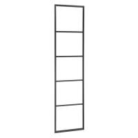 Декоративная лесенка SKA для интерьера, стальная, 420x1700x20 мм, черный матовый, Sapho