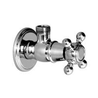 Fima Carlo Frattini Complementi Bagno Угловой вентиль, со сливом, 1/2", цвет: хром Fima Carlo Frattini Complementi Bagno Угловой вентиль, со сливом, 1/2", цвет: хром