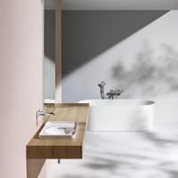 Laufen VAL Раковина 550х360х115мм, встрав. Сверху без отв. под смеситель, с покр. LLC, цвет: белый