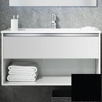 Тумба с раковиной SanVit Контур 70 kkont070 в цвете Ral подвесная Черный глянец Тумба с раковиной SanVit Контур 70 kkont070 в цвете Ral подвесная Черный глянец