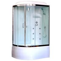 Душевая кабина Royal Bath RB 8120BK3-WT-CH (белое/прозрачное) правая Душевая кабина Royal Bath RB 8120BK3-WT-CH (белое/прозрачное) правая