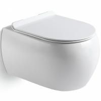 Унитаз Black&White Universe W727 подвесной сиденьем Микролифт