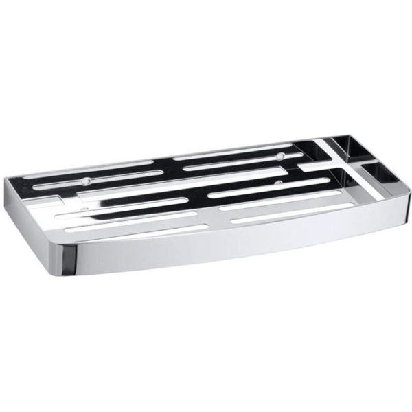 Мыльница CYTRO из нержавейки, хром 300*26*115мм