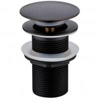 Слив для раковины, автомат(клик-клак) BLACK