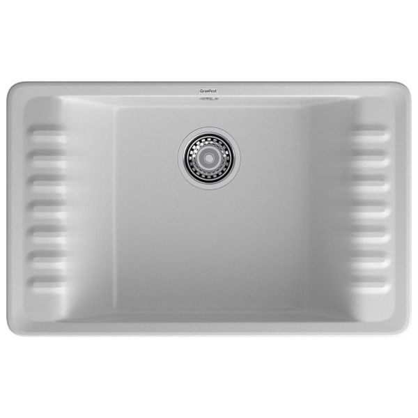 Кухонная мойка GranFest QUARZ 71, серый
