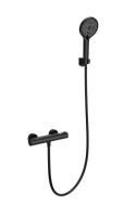 Смеситель для душа с термостатом WONZON & WOGHAND INN 3, Черный матовый (WW-B2012-A-MB)