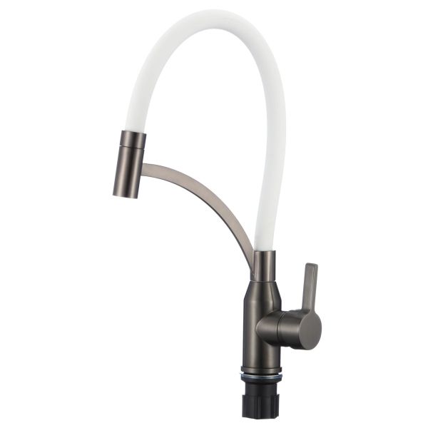 Смеситель для кухни Fmark FS8244Q-02, графит