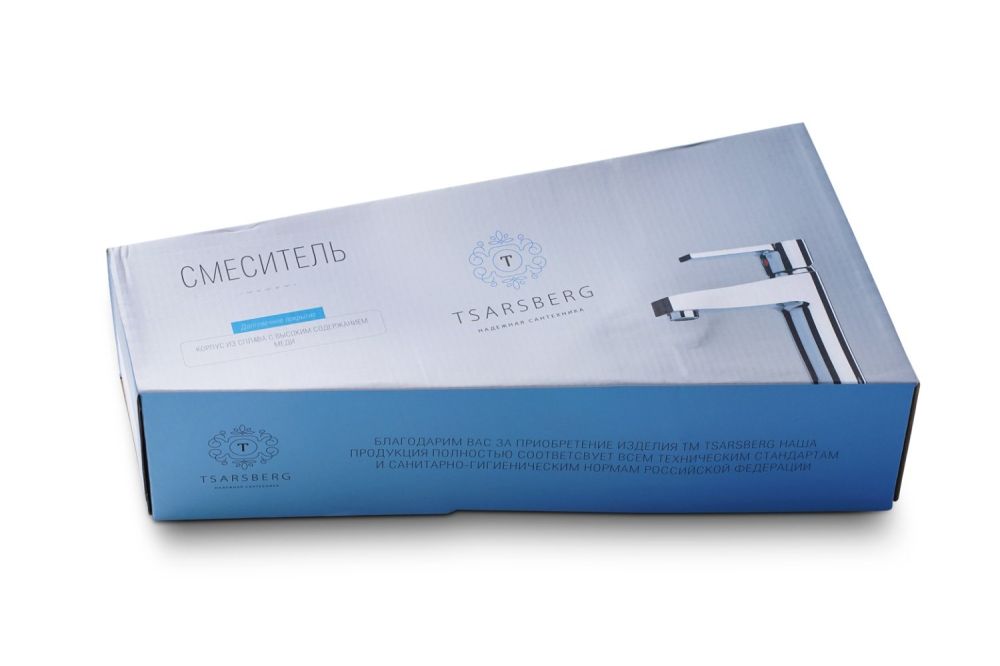 Смеситель для ванны с душем TSARSBERG (TSB-950-1243) тип См-ВУОРНШлА, артикул TSB-950-1243