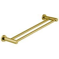 Fima Carlo Frattini Accessori Полотенцедержатель 40см., двойной, подвесной, цвет: золото Fima Carlo Frattini Accessori Полотенцедержатель 40см., двойной, подвесной, цвет: золото