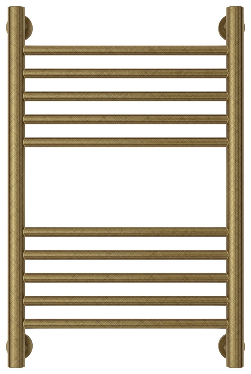 Полотенцесушитель водяной "Богема+" прямая 600х400 (Состаренная БРОНЗА)