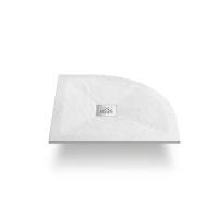 Поддон для душа из искусственного камня  VST-4SQ9012W-L,1200*900*25, белый матовый, левый