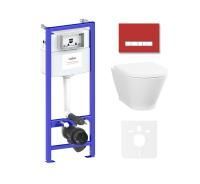 Комплект 6 в 1 Lavinia Boho Elegant Rimless 87561072, премиум со стеклянной клавишей