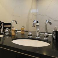 THG MANDARINE METAL Смеситель для раковины на 3 отверстия, с донным клапаном, цвет хром