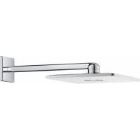Верхний душ GROHE Rainshower 310 SmartActive Cube с душевым кронштейном 430 мм, 2 режима струи, белая луна (26479LS0) Верхний душ GROHE Rainshower 310 SmartActive Cube с душевым кронштейном 430 мм, 2 режима струи, белая луна (26479LS0)