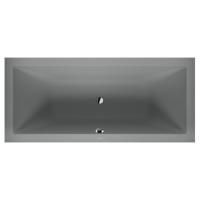 Duravit Vitrium Ванна прямоугольная  встраиваемая 1800x800мм, с ножками, с2 наклонами для спины, цвет светло-серый матовый
