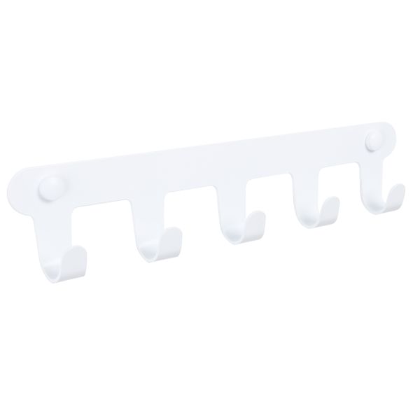 Планка с пятью крючками FIXSEN PRACTICA FX-805W-5, белый