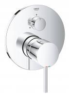 Внешняя часть смесителя для ванны GROHE Atrio New с переключателем на 3 положения, хром (24096003) Внешняя часть смесителя для ванны GROHE Atrio New с переключателем на 3 положения, хром (24096003)