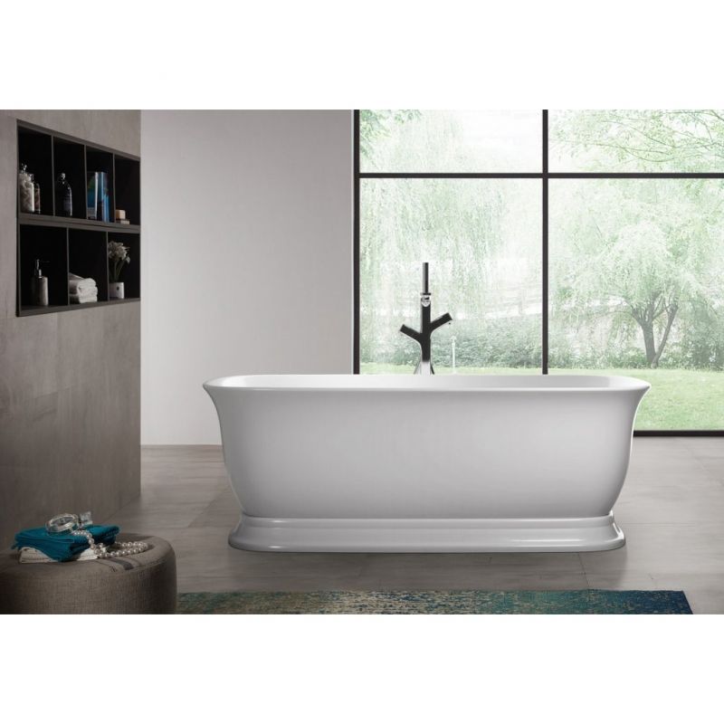Акриловая ванна BelBagno BB400-1500-800 150х80 без гидромассажа Акриловая ванна BelBagno BB400-1500-800 150х80 без гидромассажа