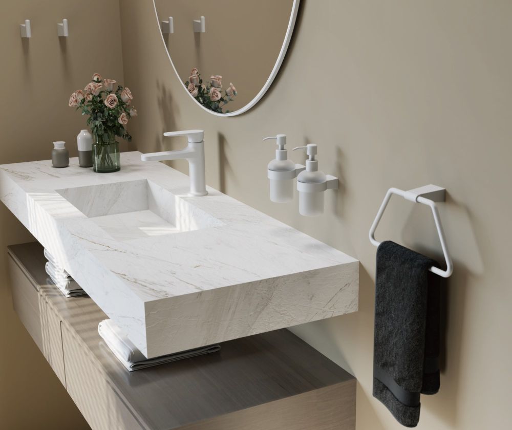 Дозатор жидкого мыла BELZ B91527, белый