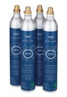 Комплект баллонов с углекислым газом GROHE Blue, 425 г., 4 шт., (40422000)