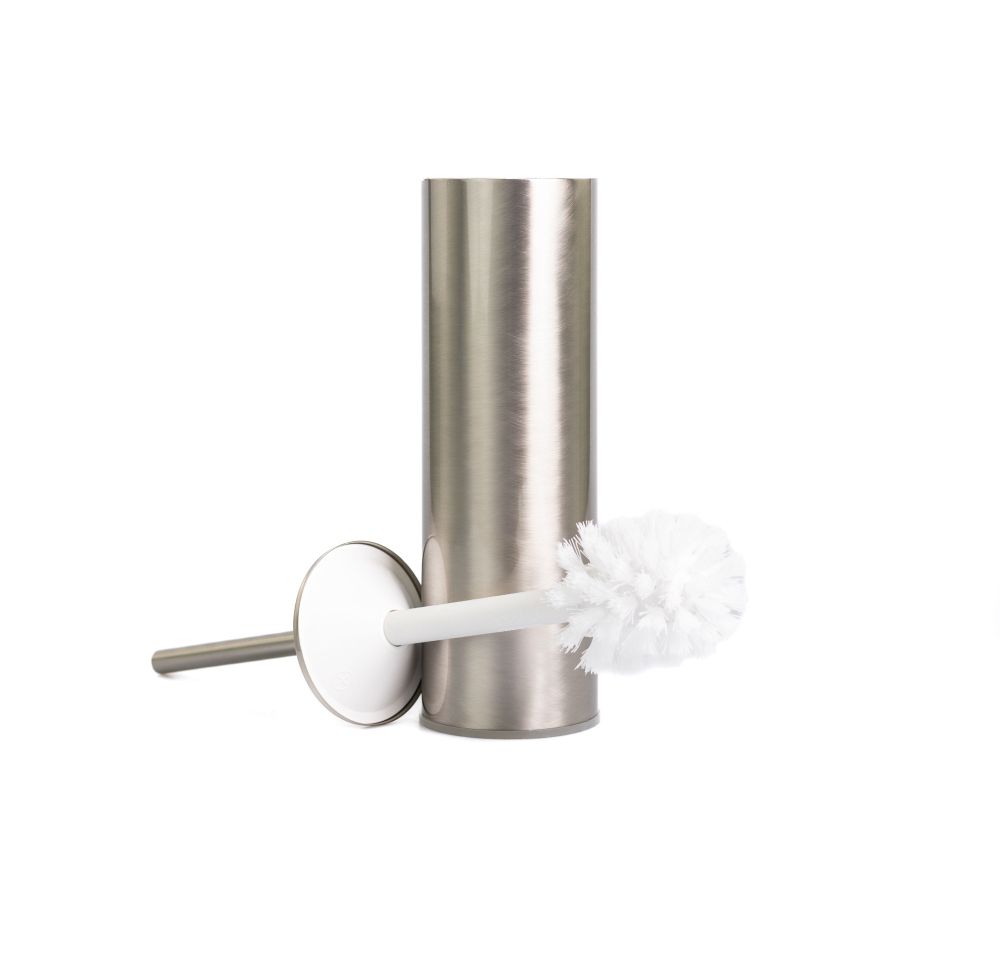 Stil Haus Hashi, напольный металлический ёрш, цвет никель сатин, артикул 010(36)