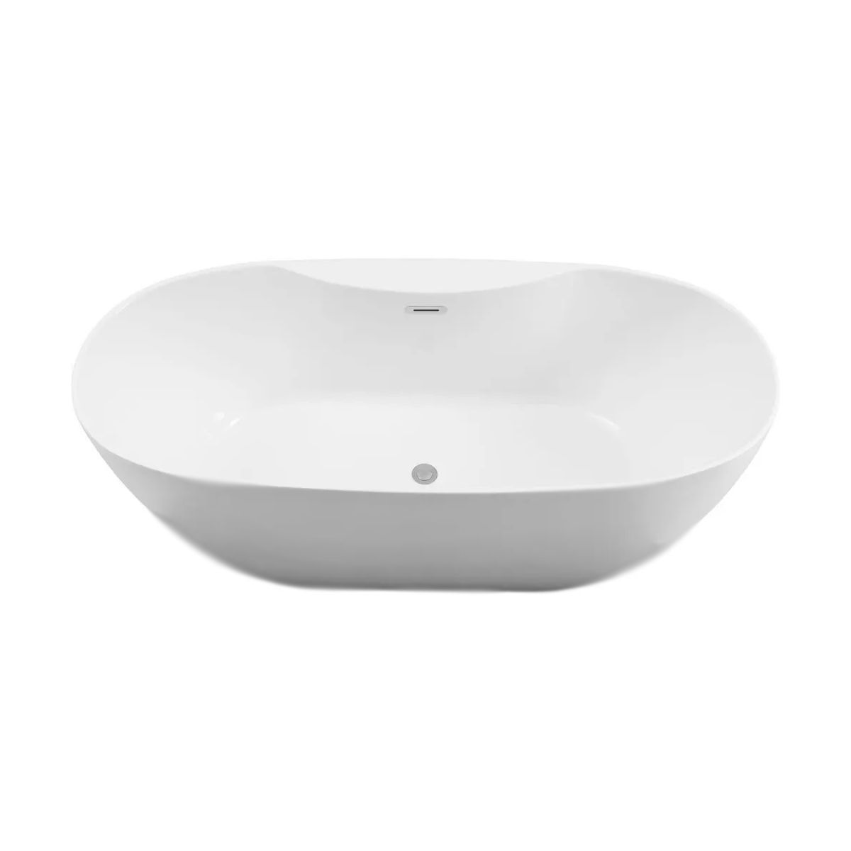 Ванна акриловая,отдельностоящая, AQUATEK AQ-1155778 АПОЛО 1700 * 780 * 600. В Комплекте со сливом и ножками.Цвет: белый глянцевый.