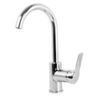 FIMA|Carlo Frattini Serie 4 Смеситель для раковины, вращающийся излив, с донным клапаном, цвет хром